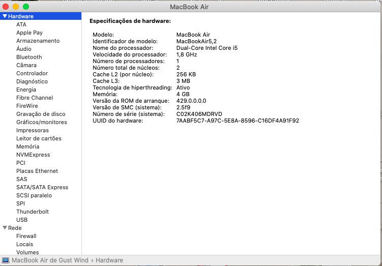 Macbook Air 256gb 4gb
