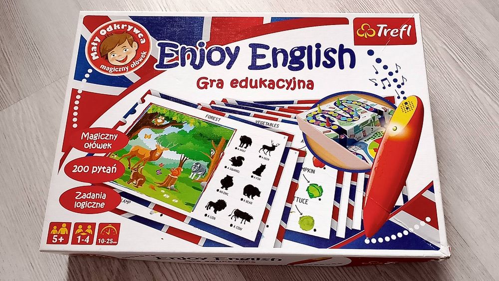 Gra edukacyjna Enjoy English Trefl