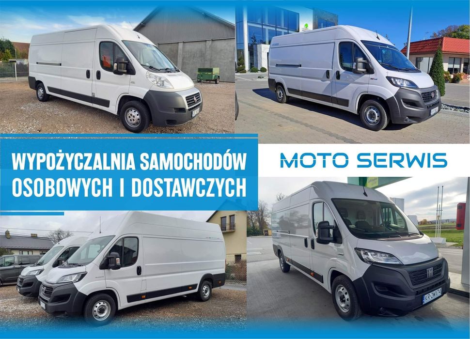 Wynajem wypożyczalnia samochodów dostawczych i osobowych busów lawet