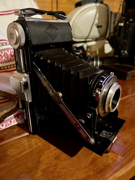 Antiga maquina fotografica Agfa