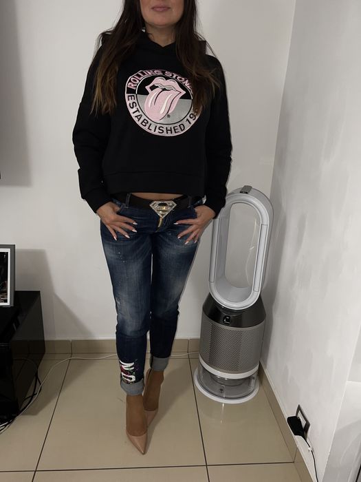 Bizuu, bluza z kapturem, the Rolling Stones roz S