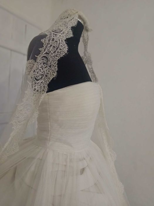 Vestido de Noiva Rosa Clará
