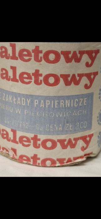 Papier toaletowy Piechowice prl