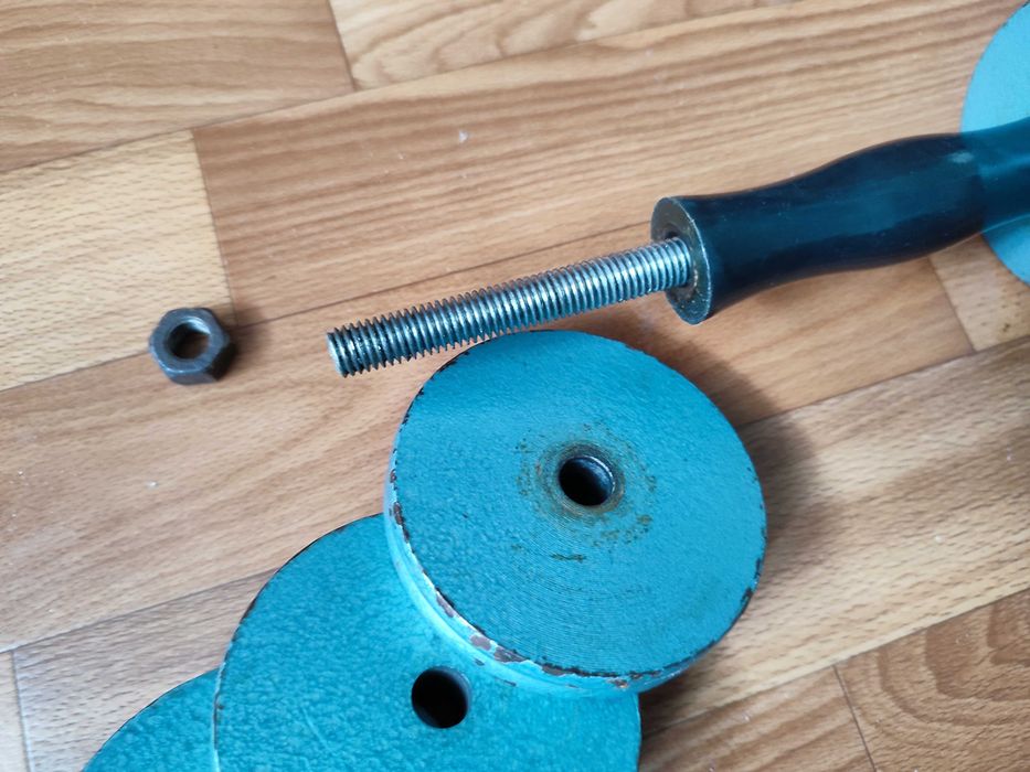 Гантели разборные советские по 6.4 кг