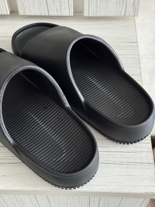 Сланцы оригинал Nike Calm Slide Black шлепанцы тапки