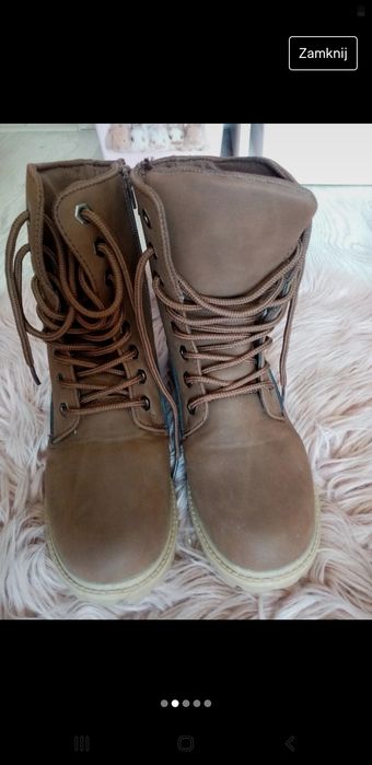 Buty za kostkę nowe .