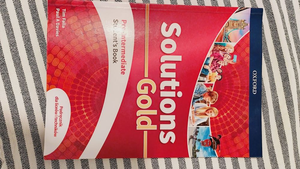 Solutions Gold książka do języka angielskiego
