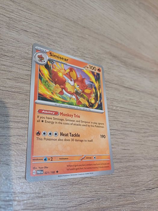 Carta Pokémon Simisear #21