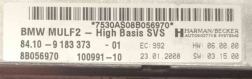 Módulo Bluetooth 8410-9183373-01 - BMW 3 Coupé