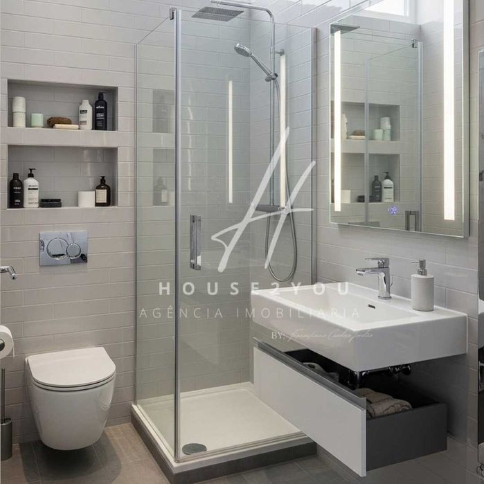 Apartamento T2 Para Arrendar Totalmente Remodelado