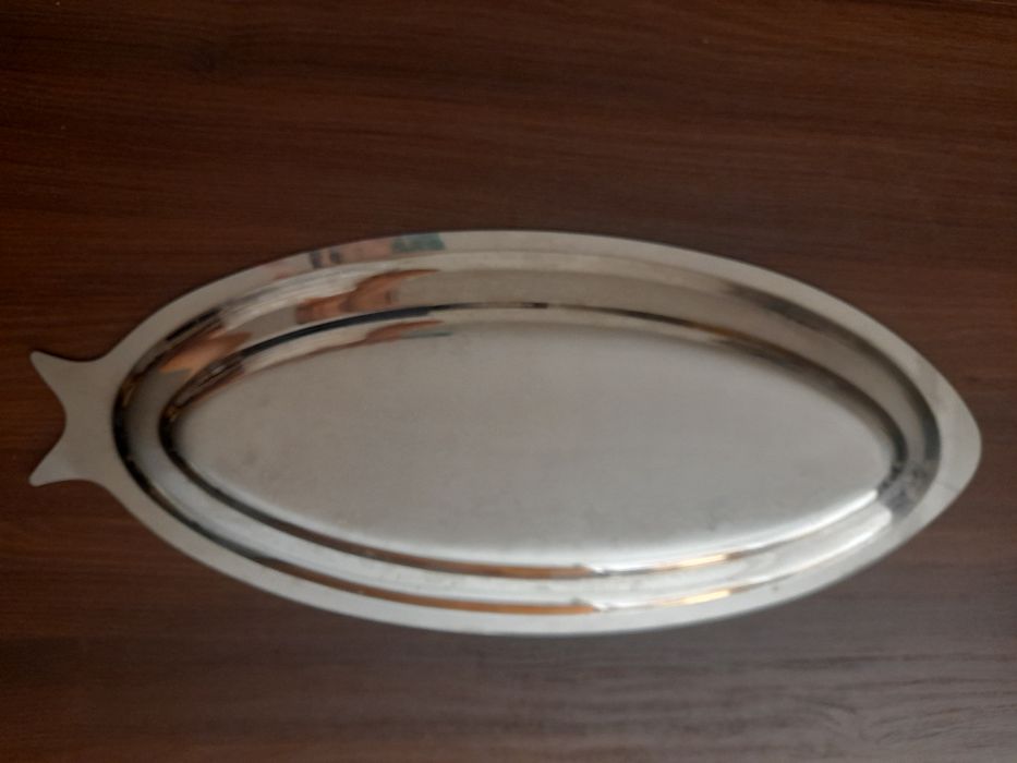 Travessa de aço inoxidavel Peixe