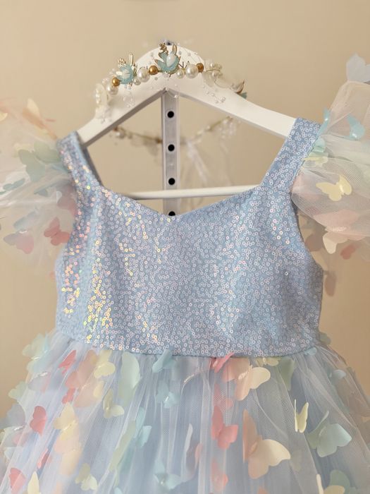 Святкове плаття - сукня метелик/ Нарядное платье  весна 104 110 116