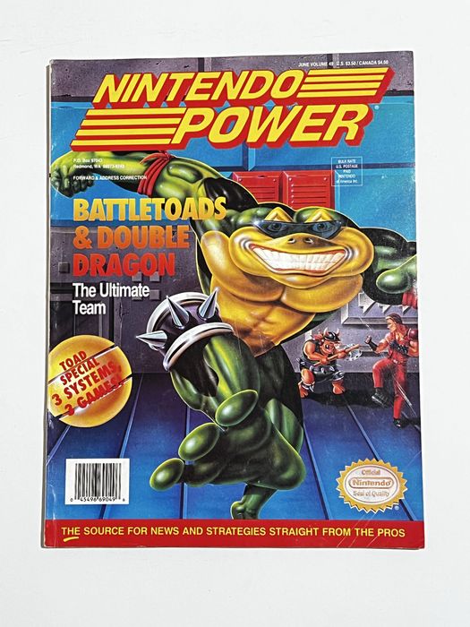 Ретро игровые Журналы Nintendo Power конца 80х начало 90х гг