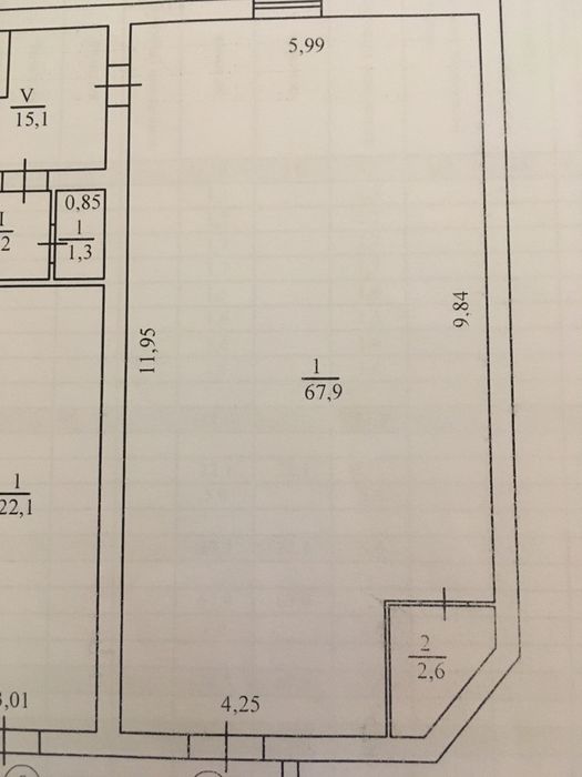 Продам комерційне приміщення, р-н Коледжу ПДАТУ.