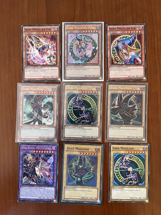 Coleção Yu-Gi-Oh! Dark Magician & Dark Magician Girl