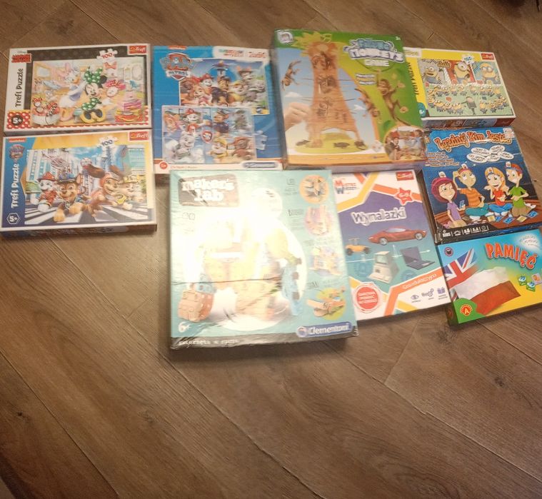 Gry, puzzle, kolejka , łowcy duchow