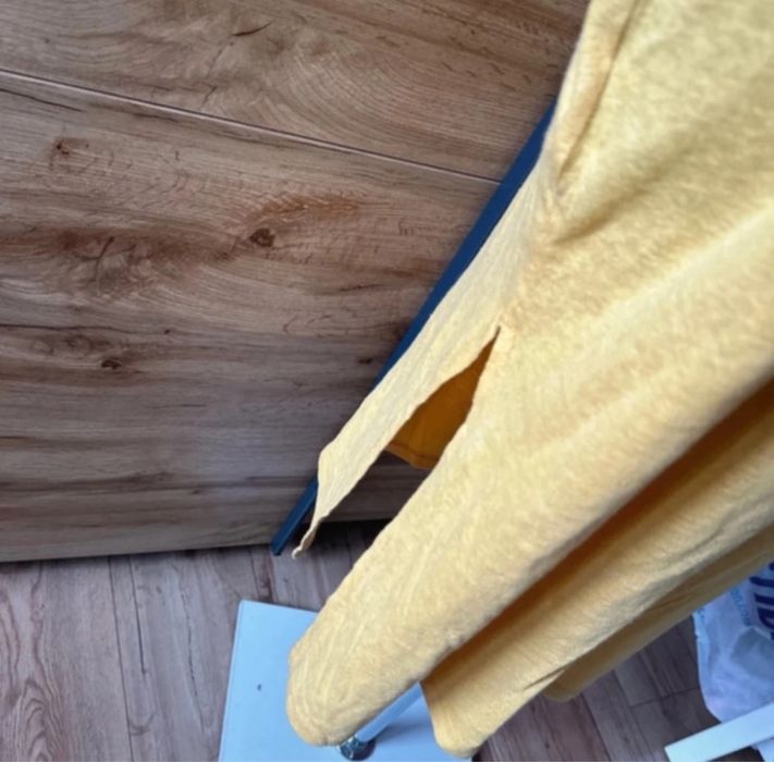 Sukienka damska midi / len i wiskoza / nowa z metką r. 38-40