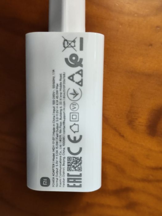Carregador de 45w smartphones