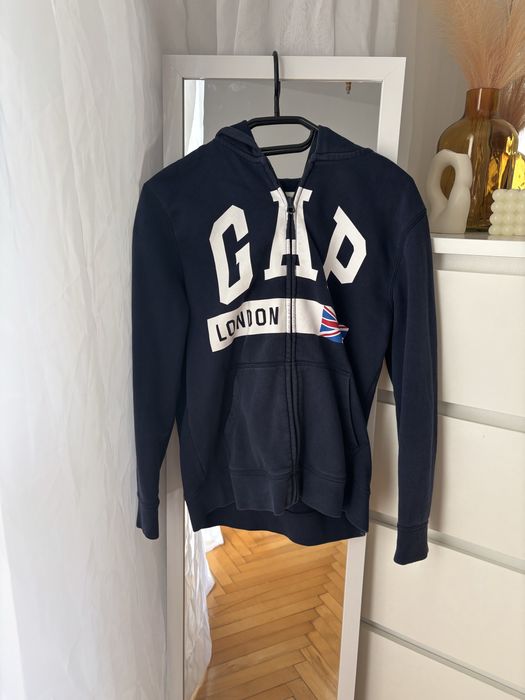 Granatowa bluza z kapturem GAP M 38