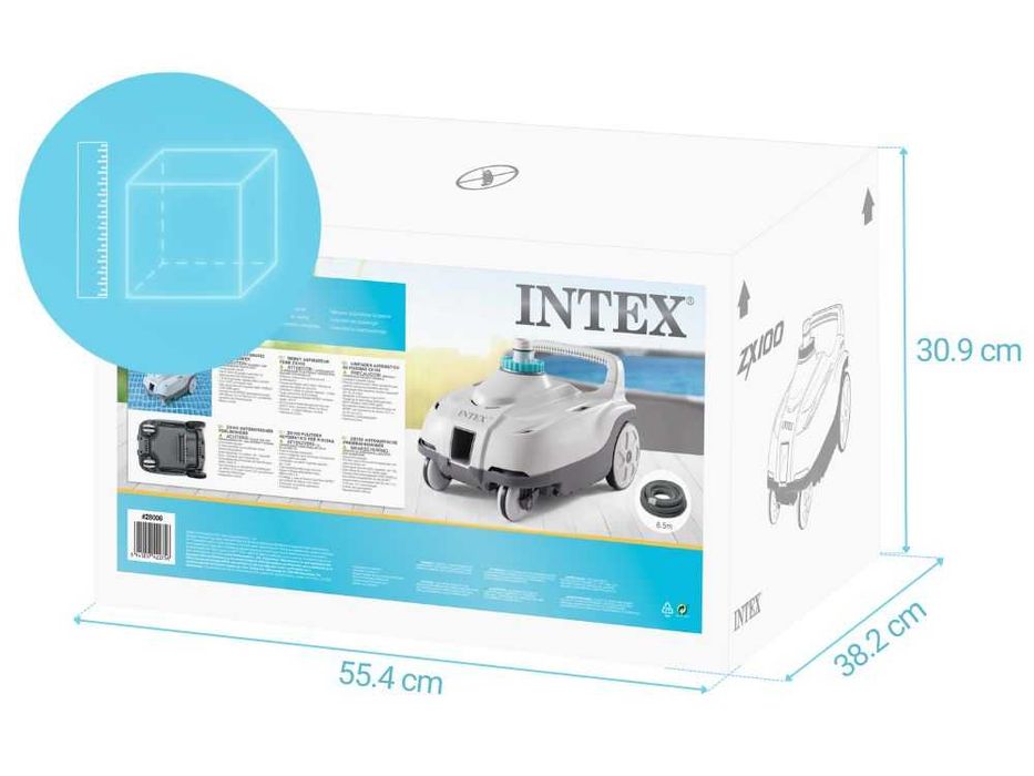 Автоматический робот пылесос Intex 28006 для очистки дна бассейна