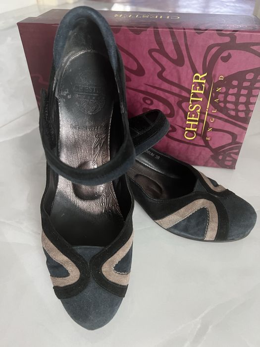 Туфли на танкетке