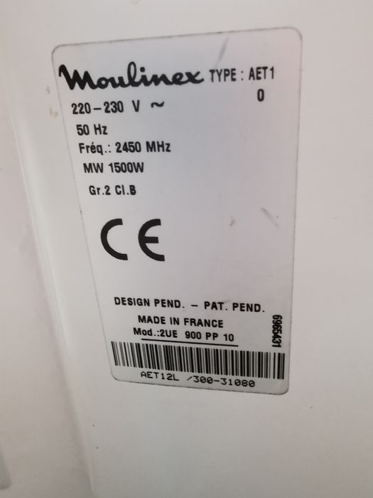 Microondas da marca Moulinex