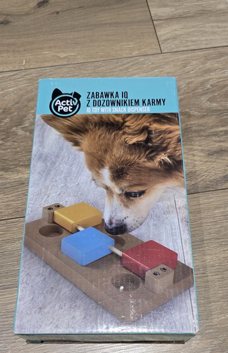 ActivPet nowa zabawka IQ z dozownikiem karmy