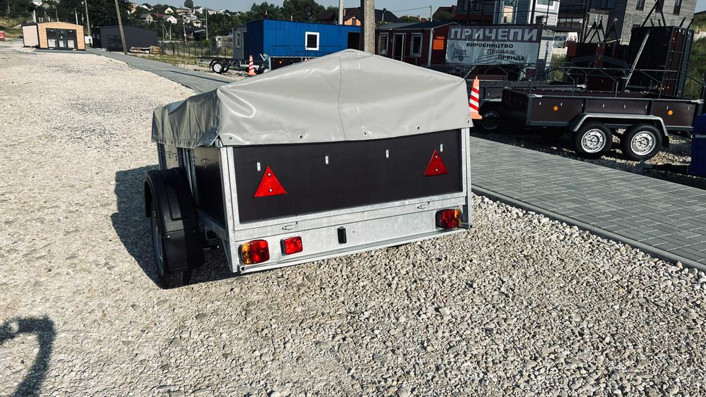 Причіп до легкового авто ПАЛИЧ 1,26 х 2,15м 40см борт оцинкований