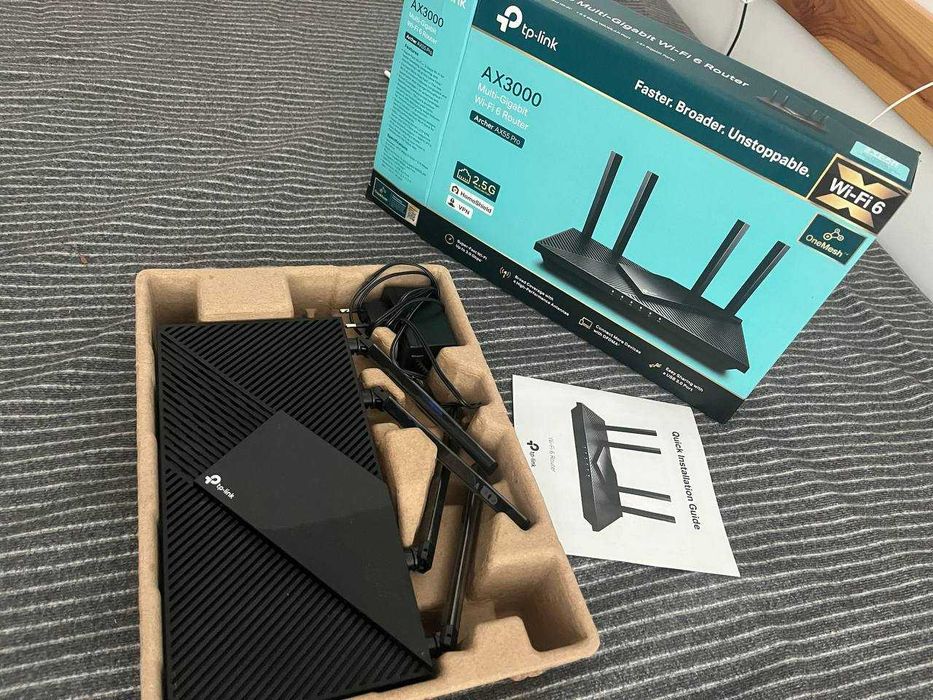 Router TP-Link Archer AX55 (Wi-Fi 6) – Stan Idealny, Gwarancja (Faktura 10.07.2025)