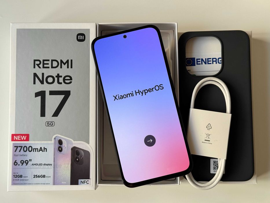 Новий Redmi Note 17 5G 6/256GB Black