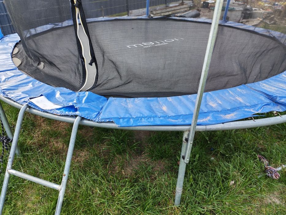 Trampolina duża z siatką