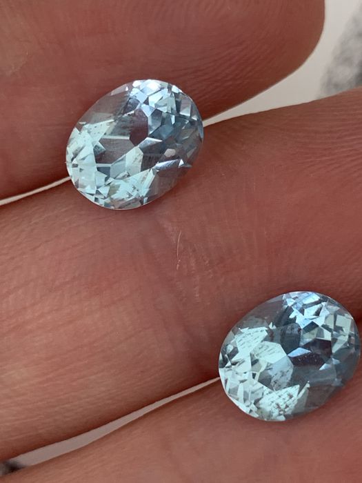 Пара Топазів 5,0 ct!