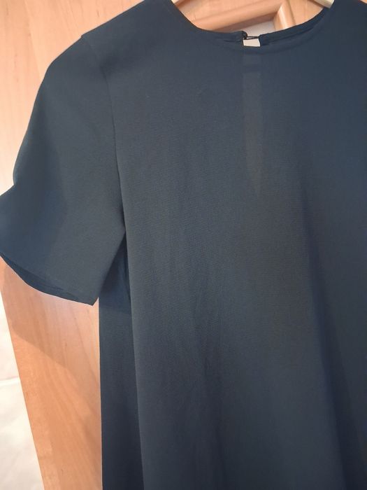 Чорне стильна вечірнє плаття, асиметричне, спереду міні, заду довге