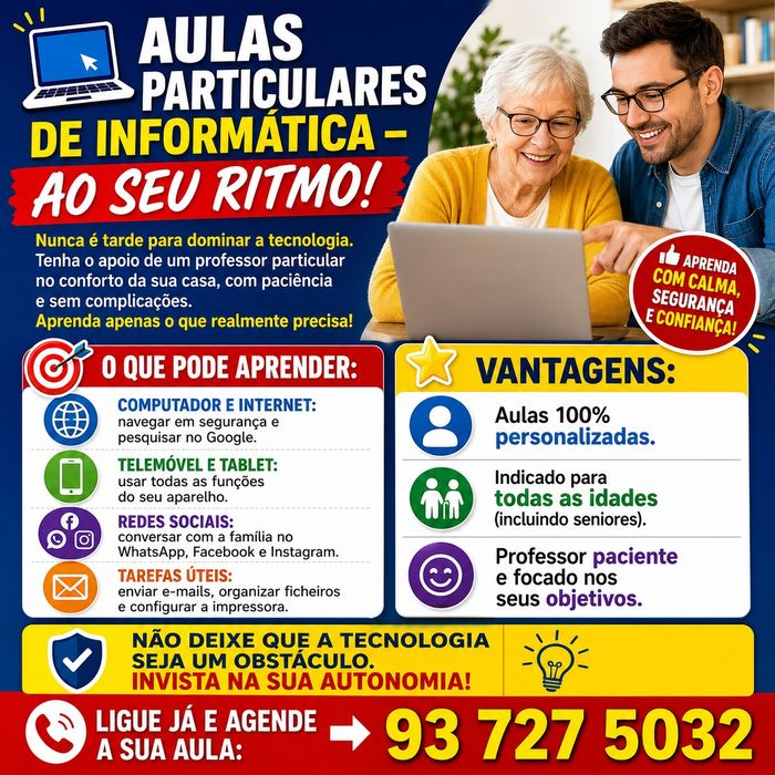 Assistência informática no local ou remotamente