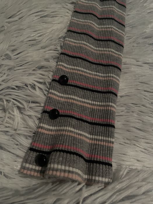 Сукня в смужку, рубчик