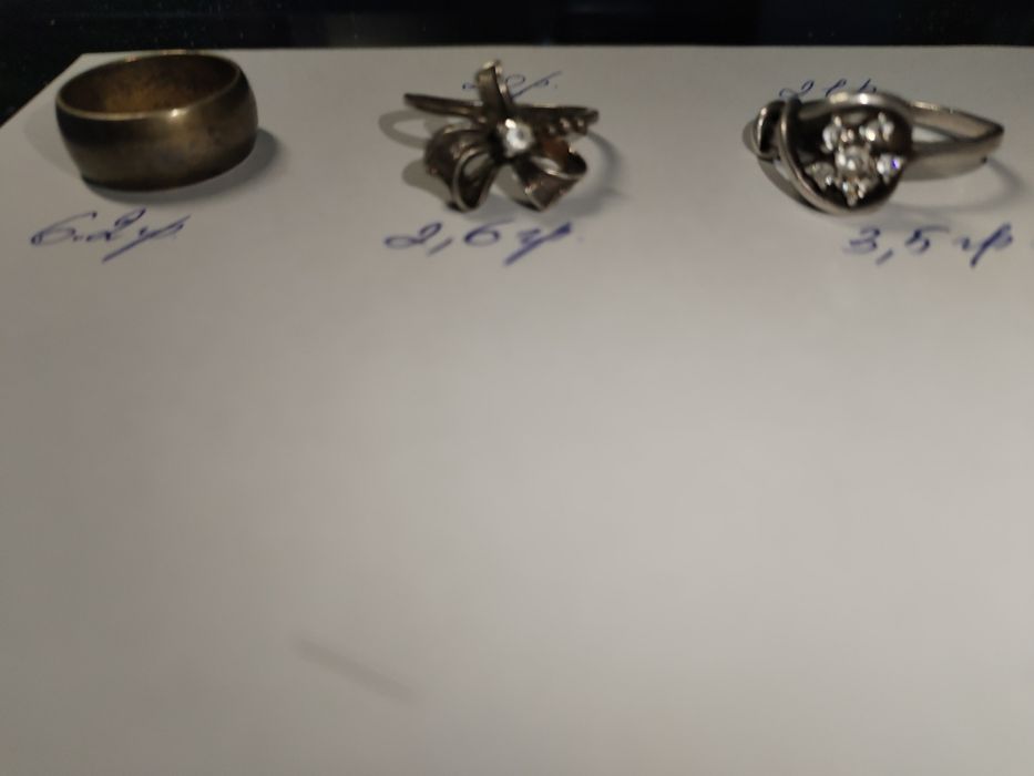 Кольцо серебряное женское