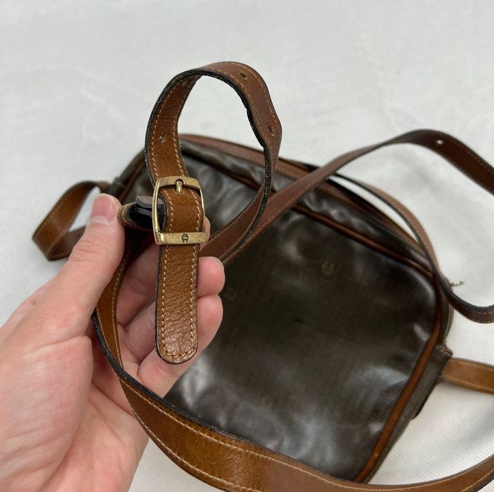 Bag Etienne Aigner multi logo leather unisex