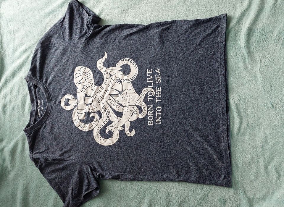 Koszulka, t-shirt granatowy House r.M