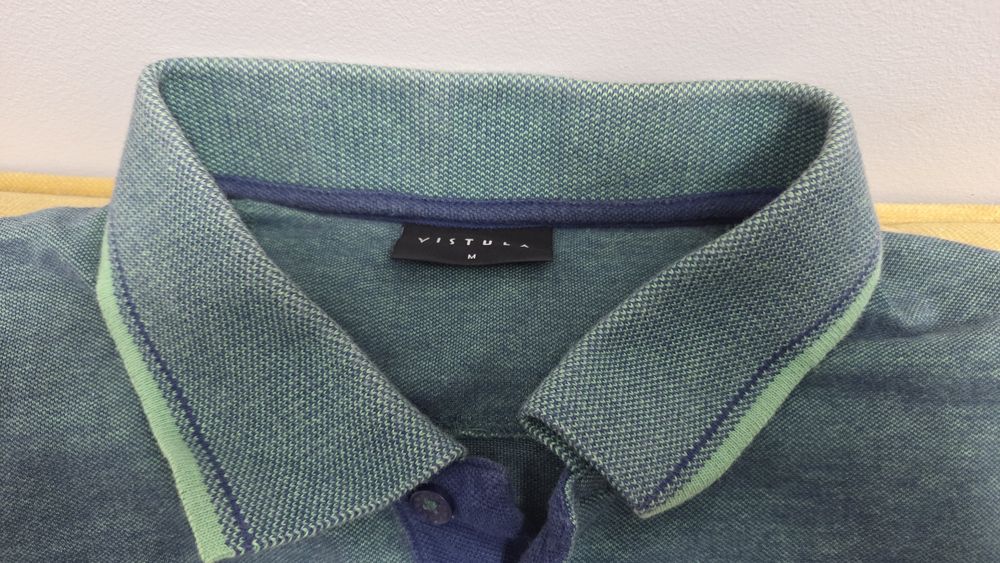 Koszulka polo Vistula zielona rozmiar M