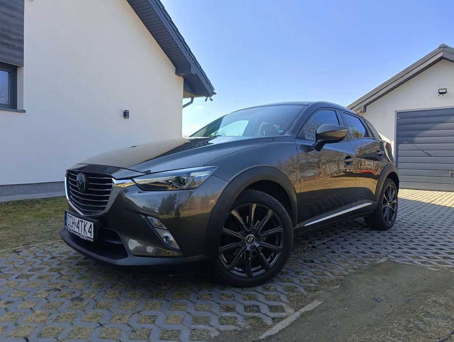Mazda CX-3 2.0 120KM kamera, navi, tempomat, 2xczujniki, 1właściciel, serwis