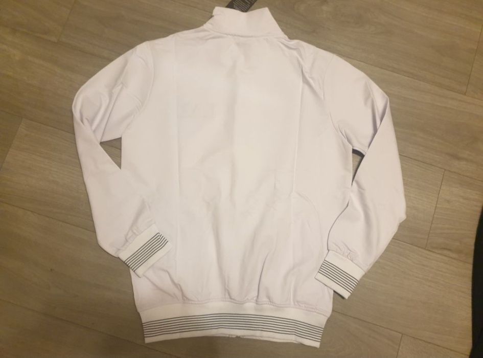 Dres sportowy 2XL Armani EA7 komplet spodnie bluza biały czarny
