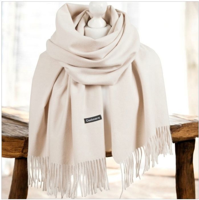 Nowy jasny damski szalik modny elegancki