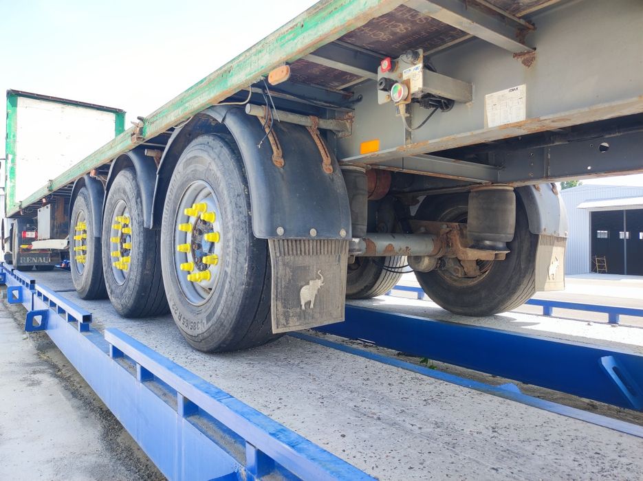 Площадка полуприцеп під солому лісовоз самоскида переобладнання