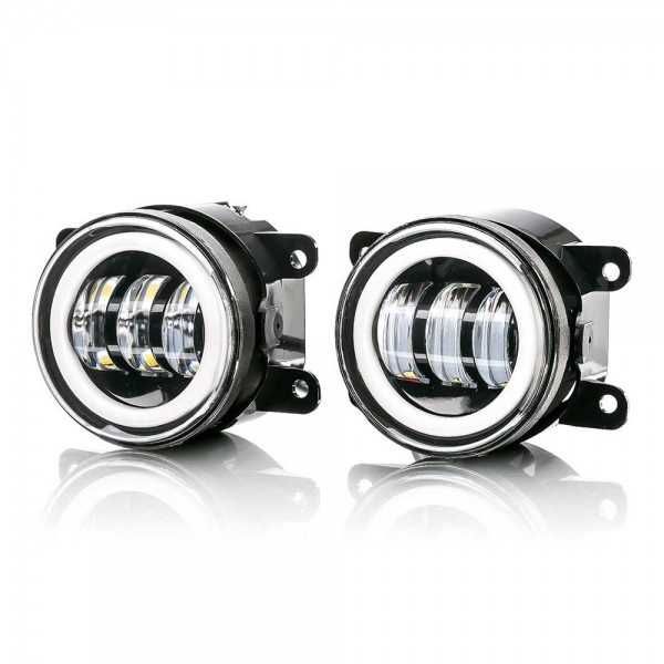 Протитуманки LED 90 мм Renault Nissan Subaru Ford Mitsubishi Hond
