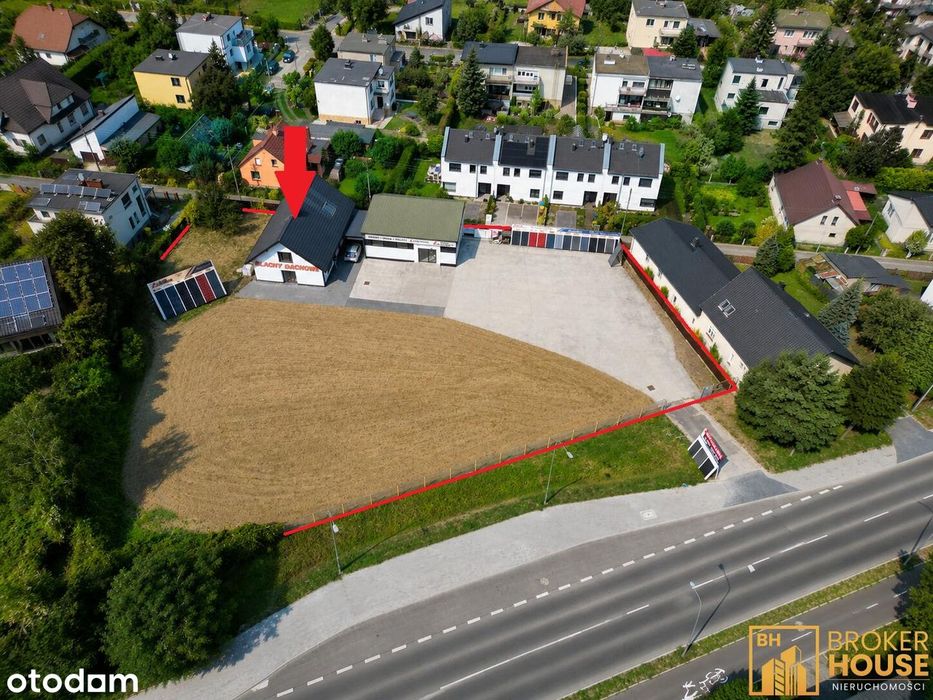 Na wynajem nieruchomość z dużym placem – Opole, ul. Częstochowska 25