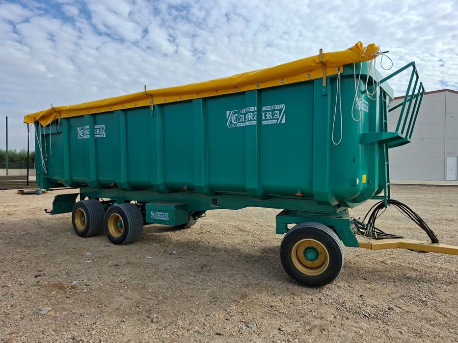 Przyczepa skorupowa 28 ton Camara