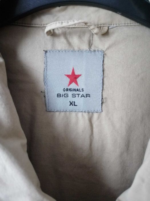 Męska beżowa kurtka przejściowa męska