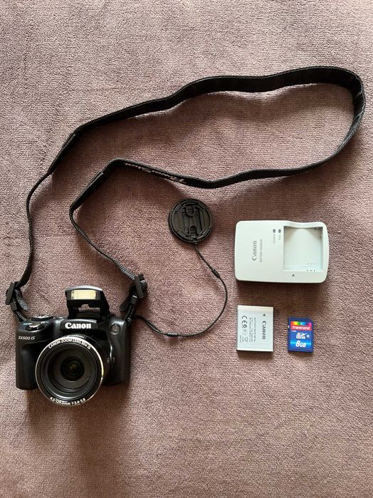 canon powershot sx500 is - купити цифрові фотокамери - Ціна на OLX.ua