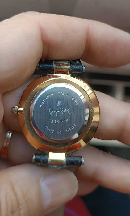 Relógio Jacques Farel Vintage (1993) – Swiss Made – Full Set Impecável