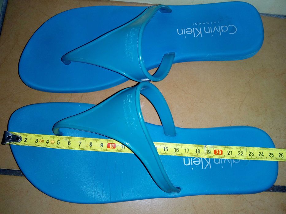Klapki/Japonki Calvin Klein r.38 wkl.25,5cm Stan idealny